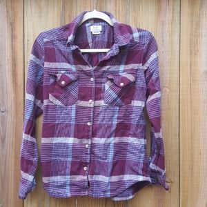 RVCA flannel button down